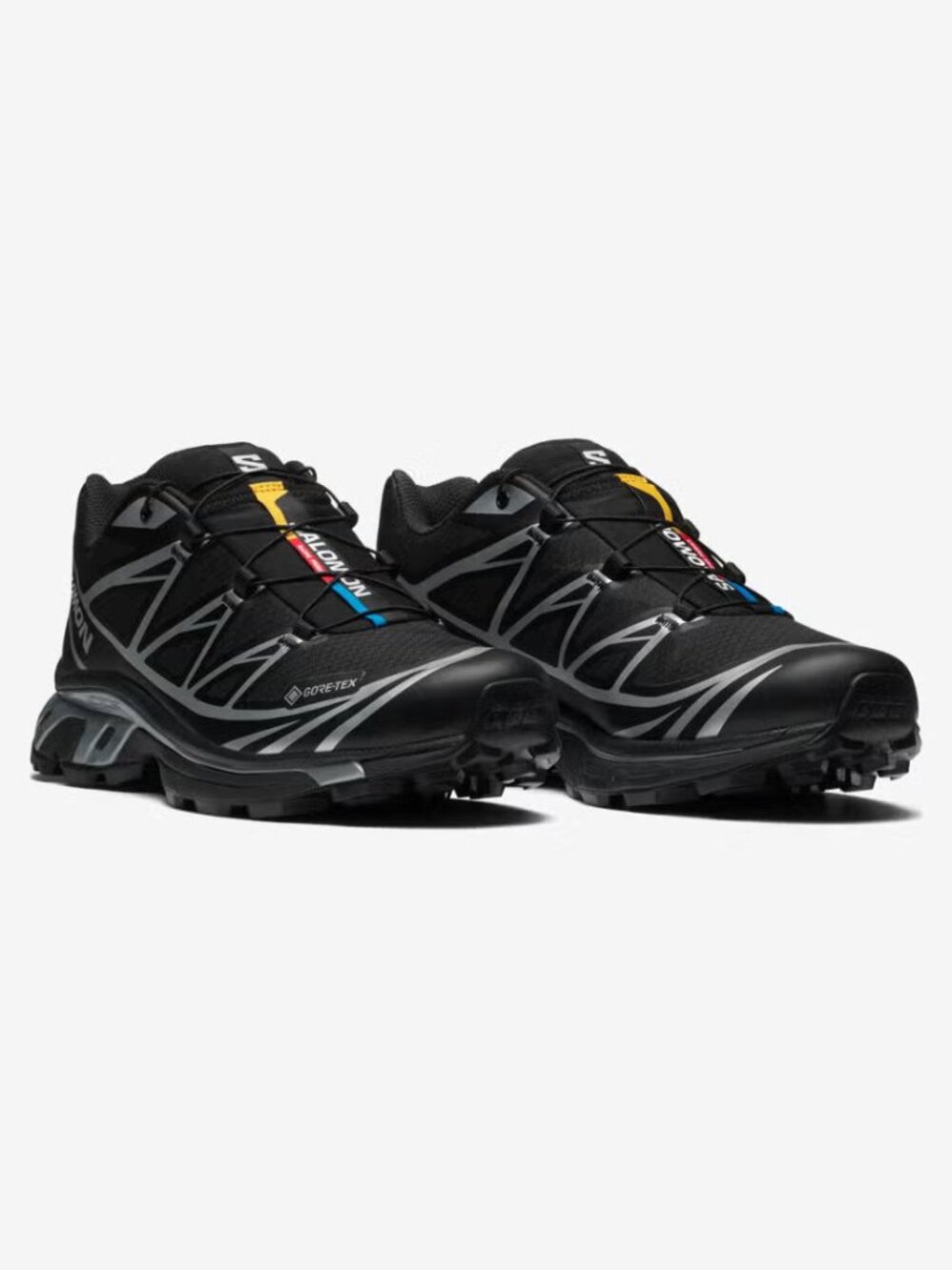 Mens Salomon XT-6 GORE-TEX Black / Black / Ftw Silver - Picture 1 of 9